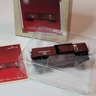 Lionel 714 Boxcar Train Ornament tabletop Displays 2005 Die Cast Metal Hallmark