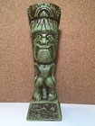 Tikiland Journey To Hawaii Tiki Mug In Relic Green Nib With Recipe Card