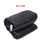 6ft X 50ft Black Privacy Screen Fence Heavy Duty Fencing Mesh Shade Net Cover