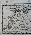 North Africa Barbary Coast Bildulgerid Morocco Fez C  1700 Moll Engraved Map