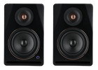 Pair Rockville Apm8b V2 8  Active Powered Studio Monitor Speakers Usb bluetooth