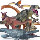 6pcs Large Realistic Dinosaur Toys Set  Figure Figurine Kids Christmas Gift Us