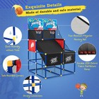 Arcade Basketball Hoop For Kids - Indoor Outdoor 2 Player Dual Shot Basketball