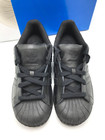 Adidas Superstar C  Triple Black D70185 Kids Shoes Size 2