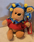 Mini Bean Bag Jester Pooh Plush Stuff Toy The Disney Store