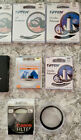 11pc Mix Lot Camera Lens Uv Cp Filter  Hoya Tiffen Bower K f Concept Canon - New