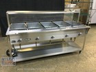 Vollrath 38219 Electric 76    Servewell Steam Table 5 Wells With Sneeze Guard