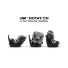 Cybex Callisto G 360 Select Rotating All-in-one Convertible Car Seat - Grey