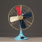 Retro Table Fan Model Tabletop Metal Fan Model Small For Photo Props