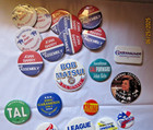 Lot Of 26 Vintage Political Union Right To Vote Pinback Buttons Pins