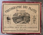 7 Victorian Children Portrait Glass Dry Plate Photo Negatives With Box
