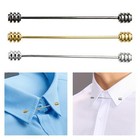 Shirt Collar Pin Clip Groom Men s Collar Bar Tie Pin For Party Anniversaries