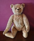 Antique Loved Adorable Steiff  12    Vintage Teddy Bear Germany 1905