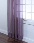 Must See Lucky Stripe Voile Panel Sheer Window Curtain Elegant Striped Design