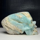 Naturalcrystal Mineral Specimen  Amazon Stone  Hand-carved Skull  statue nz