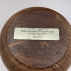 Handcrafted Rosewood Mortar And Pestal Made In Belize 3 1 4   