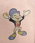 Walt Disney Pinocchio Jiminy Cricket Dancing Original Animation Cell