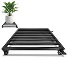 8 - 20 In Aluminum Heavy Duty Plant Caddy W  Wheels Plant Stand Indoor outdoor