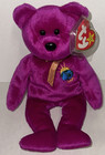 8 15 99 Ty Beanie Babies Millennium Spelling Error Ny Yankees Sga Promo Coa Card