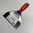 Warner  2 Pack  Pro Painter Series Finish Joint Knife 6  Red blue 40126