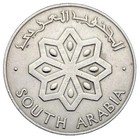 1964 Yemen 50 Fils Dirham Coin Copper Nickel