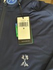Nwt Men s Ralph Lauren Rlx 1 4 Zip Pullover  Size  M  Color  Navy white  m4 14 