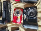 Vintage Camera Lot Polaroid 600 Nikon Coolpix Kodak Minolta Gossen Light Meter