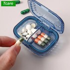Pill Organizer Container Small Travel Pill Box Daily Pill Case Medicine Holder