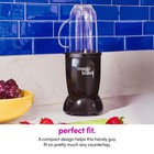 Nib Magic Bullet Magic Bullet Personal Blender 4 Piece Set Mbr-0401wm Black