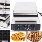 Waffle Making Machine  110v 1750w Commercial Mini Round Shaped Waffle Maker
