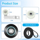 Upgraded 4392067rc Dryer Repair Kit For Maytag Kenmore Whirlpool Dryers