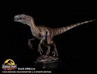 Dino Dream Faux-bronze Velociraptor Dinosaur 1 5 Figurines Limited Resin Models