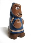 Vintage Inuit Canada Stone Carved Eskimo Art Sculpture Figurine Signed Numbered