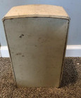 Vintage 1950 s Wolverine Tin Litho Red   White Kitchen Refrigerator
