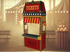 Carnival Circus 3d Ticket Booth Photo Prop Clown Halloween Party Event Backdrop