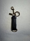 Coach Bag Charm And Key Ring Trigger Snap In Gold And Black