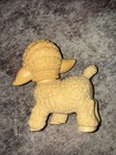 Vintage 1955 Sun Rubber Co   Edward Mobley  Lambkin  Lamb  Plastic Squeak Toy