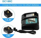 18v 3 0a Rapid Charger Dc18rc For Makita 14 4-18v Lithium Battery Bl1830 Bl1815
