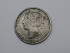 New Brunswick 1862 Victoria 20 Cents Silver Coin
