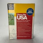 National Geographic Society Close-up  Usa 15 Regional Maps Double Sided Durable