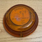 Vtg Amber Glass Hotel Sahara Ashtray Las Vegas Don The Beachcomber Palm Springs