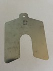 Precision Stainless Slotted Shim 3 x3  Gauge  003 Pbp New
