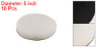 10pcs Wool Buffing Pads 5 Inch Polishing Pad Polishing Buffing Pad Hook And Loop