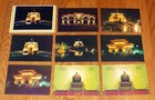 Chiang Kai-shek Memorial Hall 8 Postcard Set Lot W envelope Holder