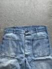 Vintage Usn Navy Denim Jeans 1950s Wwii Flare  Button Fly Stencil Vtg 32x30