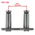 Caltric 520 Chain Master Link For Motorcycle Bike Atv Connecting Link Silver