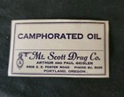 Rjkstamps Vintage  Pharmacy Drug Store Labels 4 Different Stores