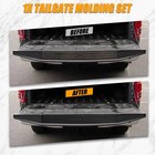 Tailgate Molding Trim For 2015-2020 Ford F150 Flexible Flex Step Protector Cover