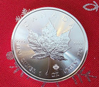 2021 Canadian  5 Silver Maple Leaf 1oz Silver Coin - Lot Of 5 Coins