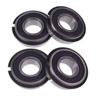 4pcs Front Wheel Bearings Am122119 M147544 Fits For John Deere Z225 Z245 Z335m